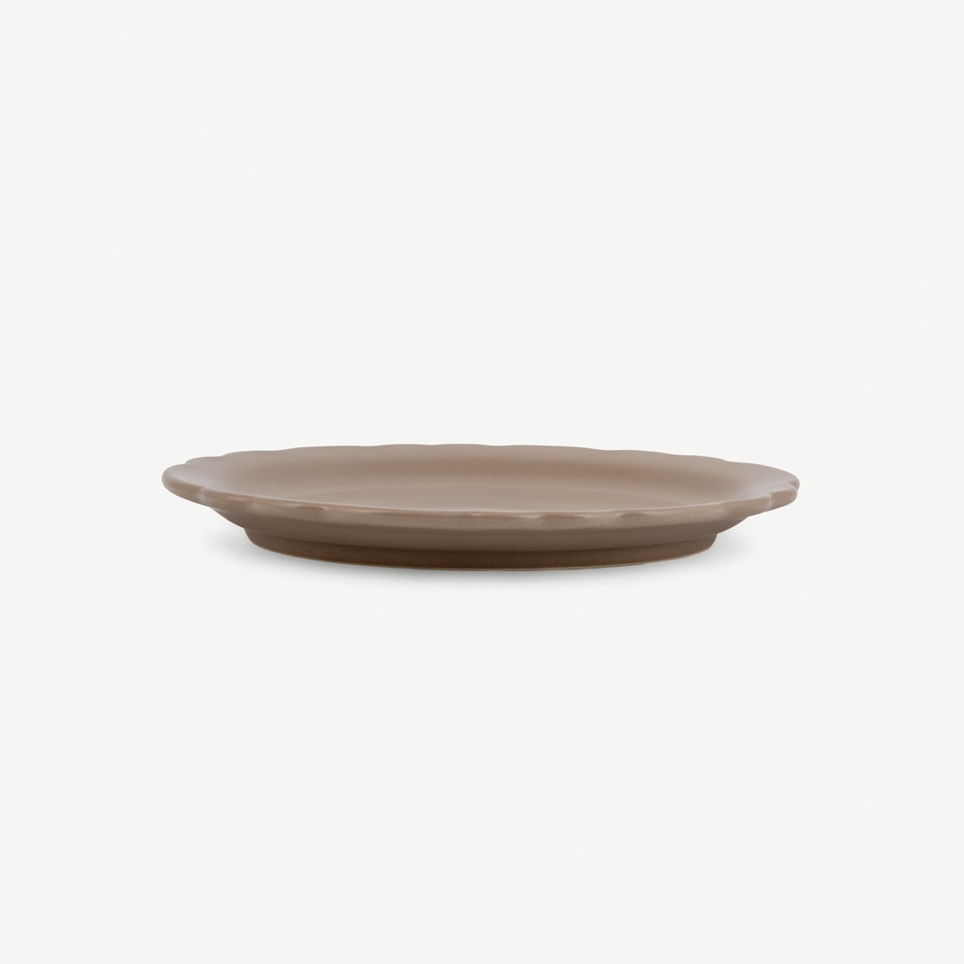Milly Dinner Plate Pastel Brown -21.5cm
