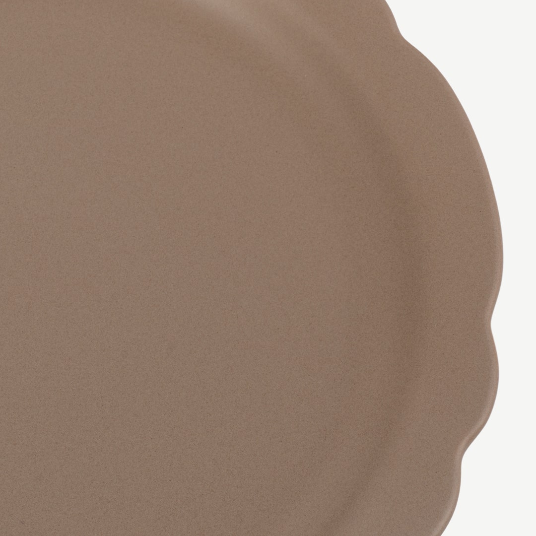 Milly Dinner Plate Pastel Brown -21.5cm