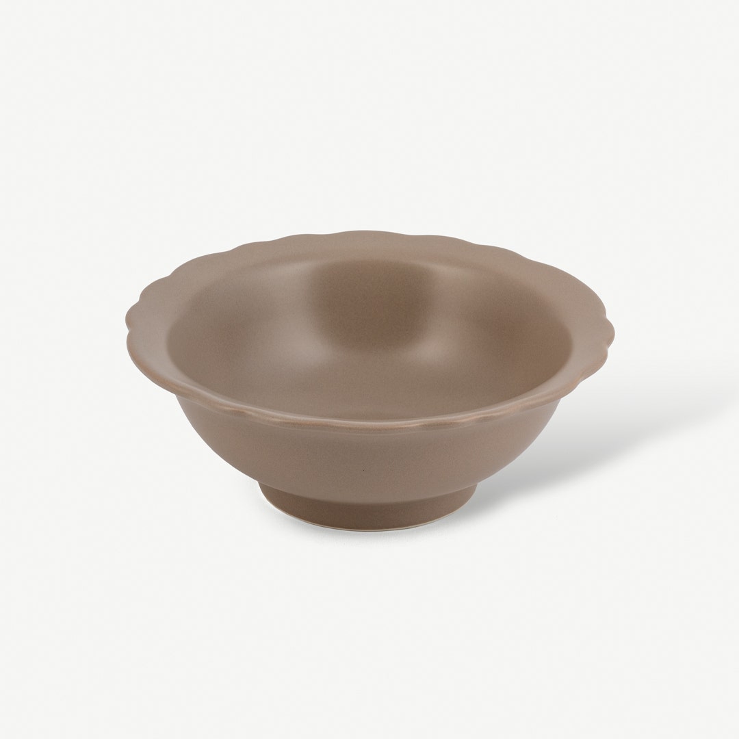 Milly Salad Bowl Pastel Brown -17.5cm