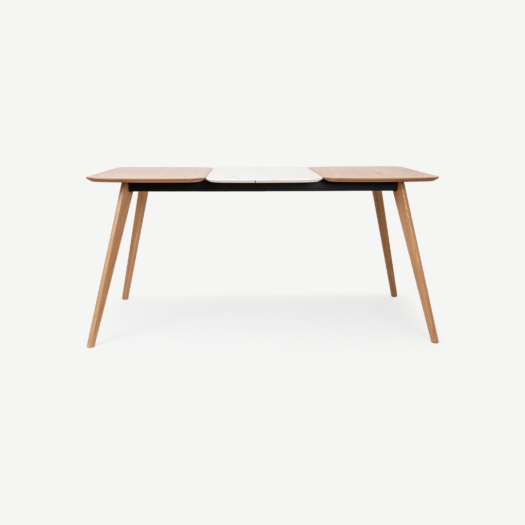 Milton oak dining table top