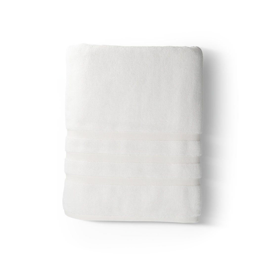 Mireille Bath Sheet White - 90x150cm