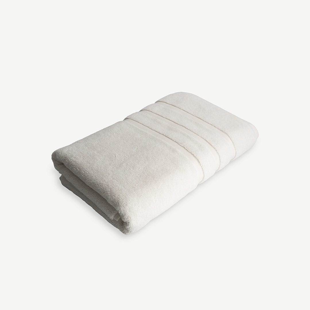 Mireille Bath Towel White - 70x140cm