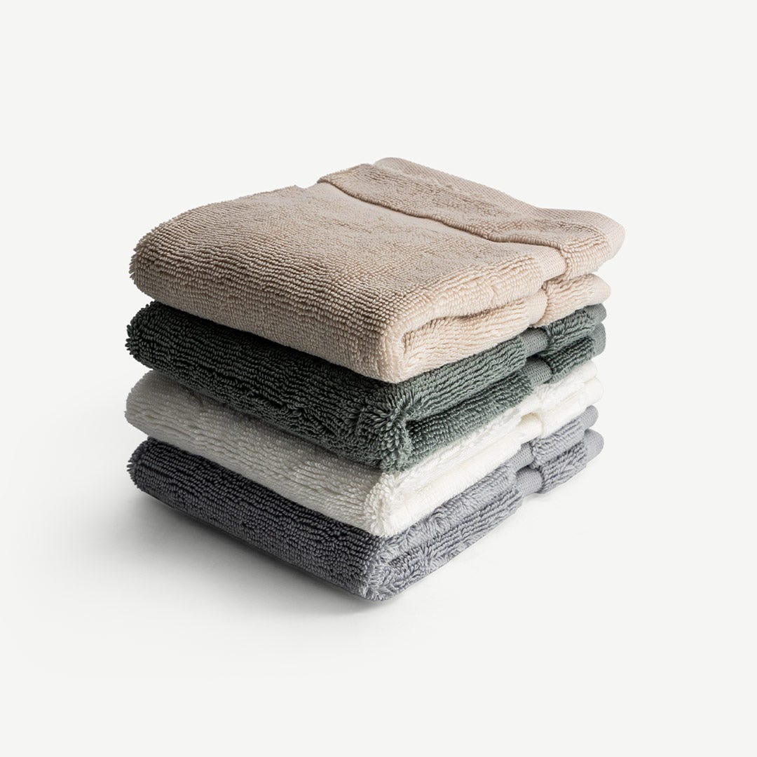 Mireille Face Towel Grey - 30x30cm