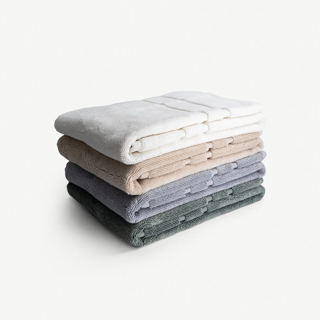 Mireille Hand Towel White - 50x90cm