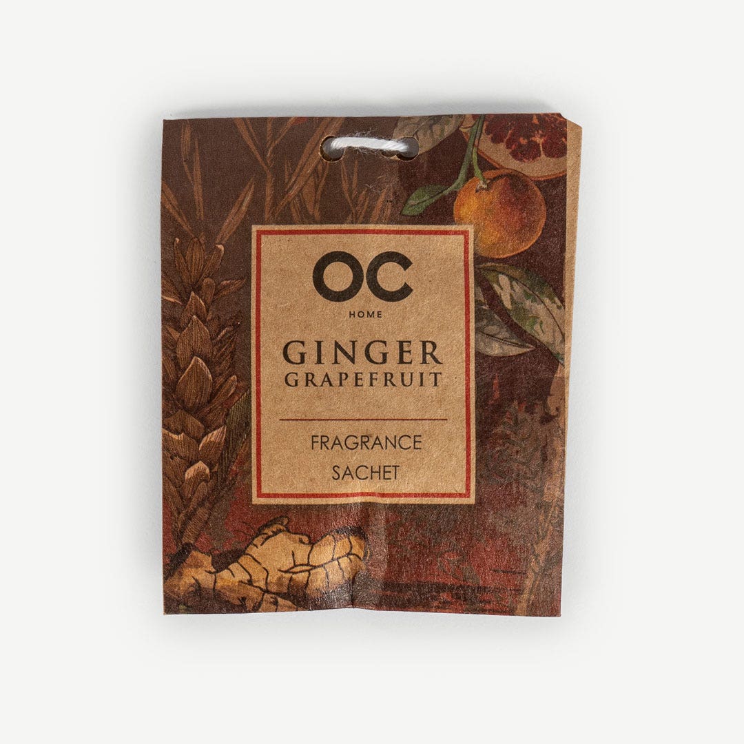 Miris Scented Sachet -Ginger Grapefruit