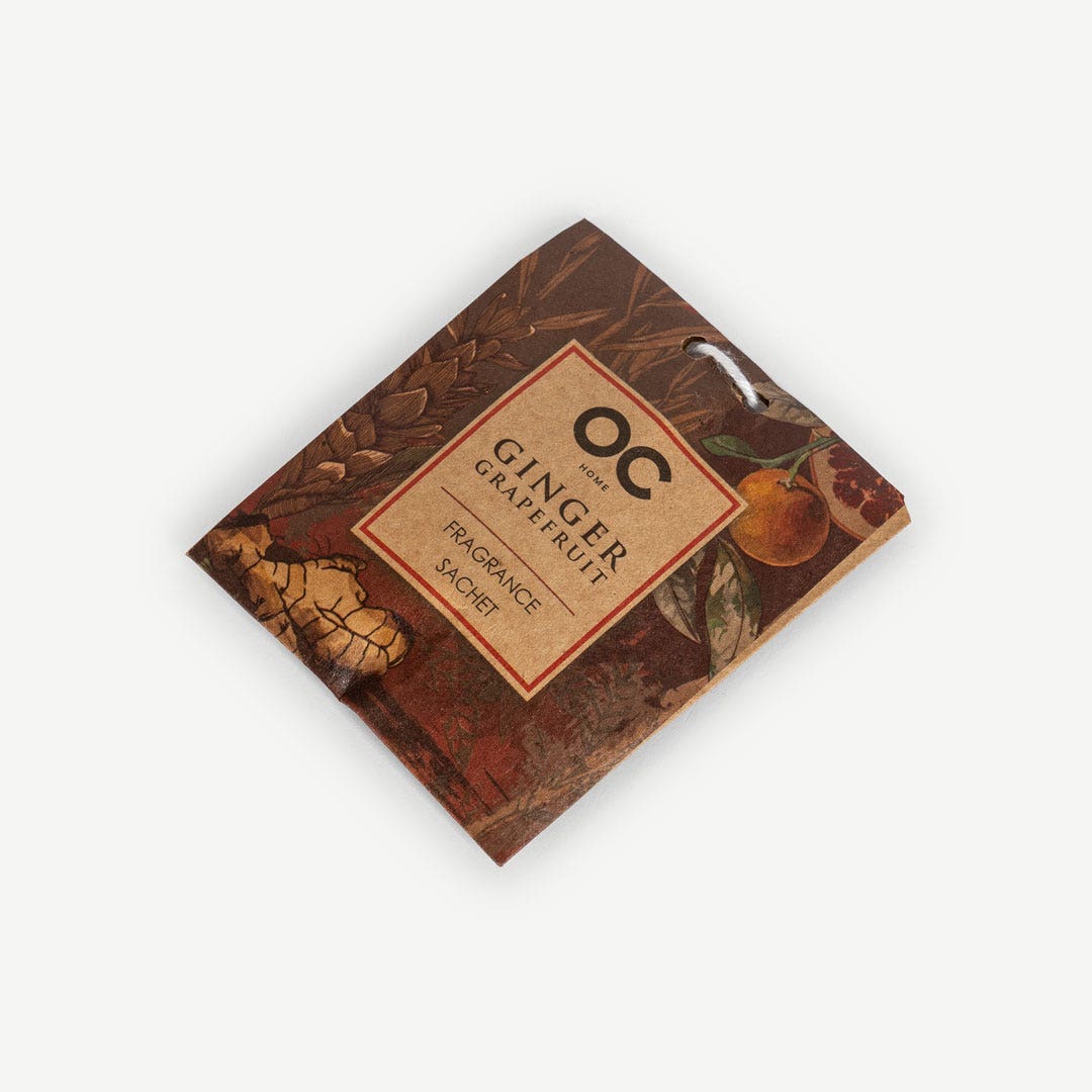 Miris Scented Sachet -Ginger Grapefruit