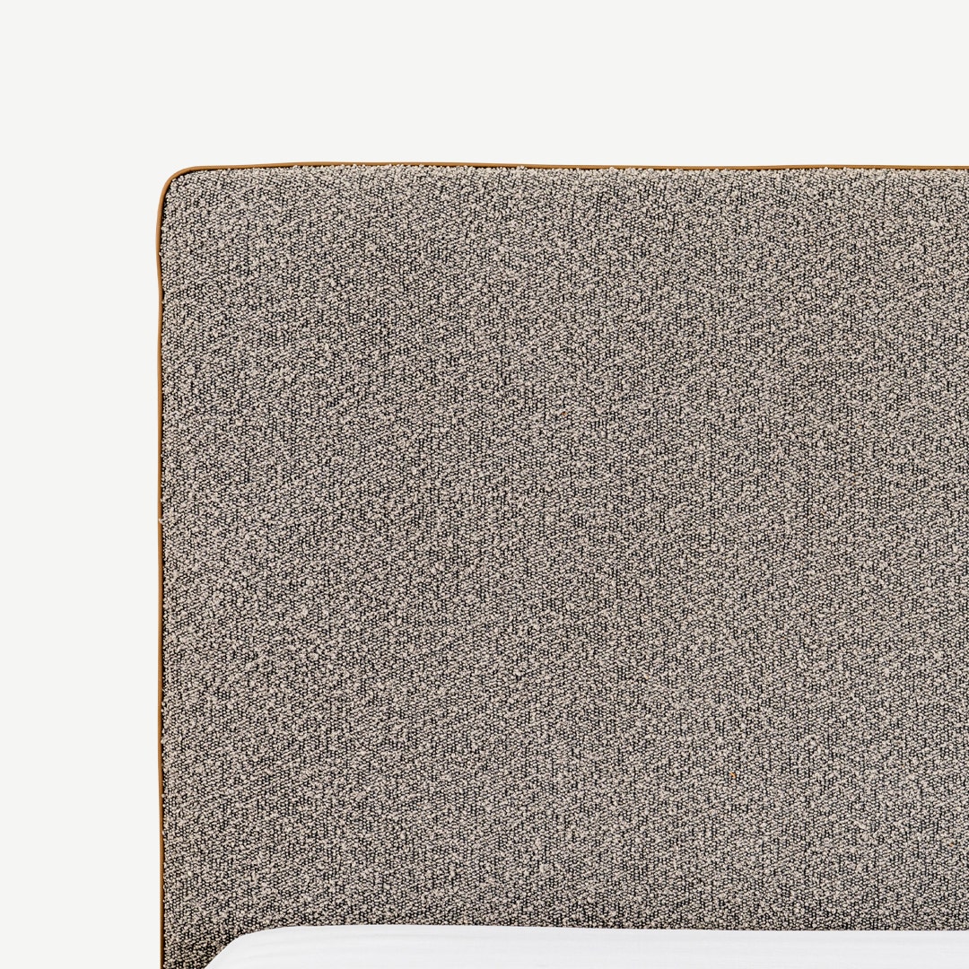 سرير ميرُو - رمادي