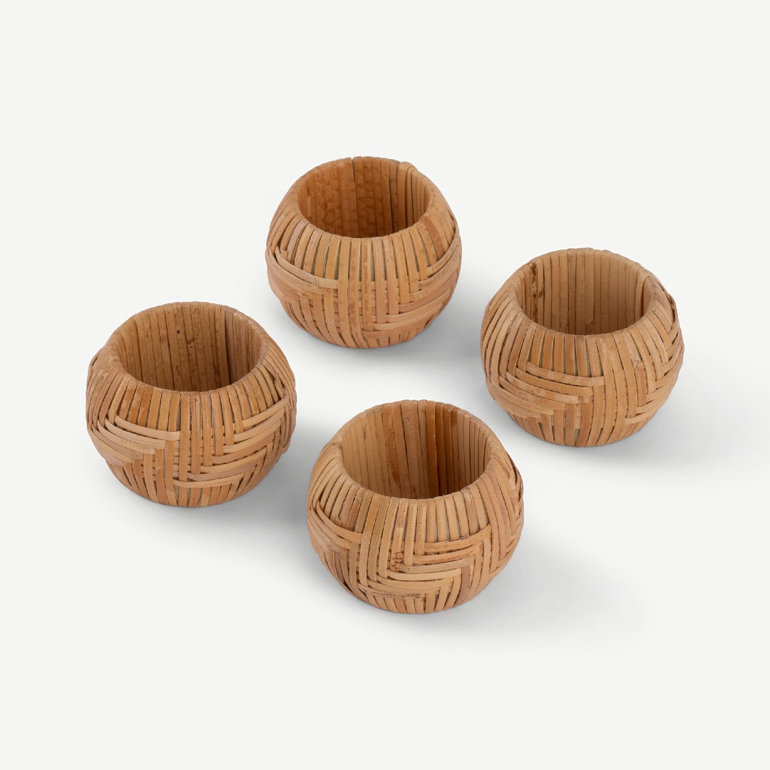 Misaki Napkin Ring Set Of 4Pcs