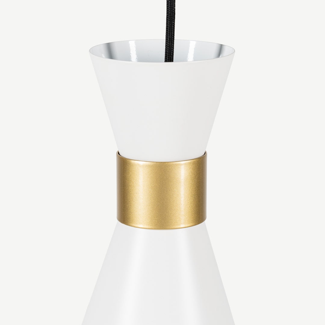 Modish Pendant Lamp - White