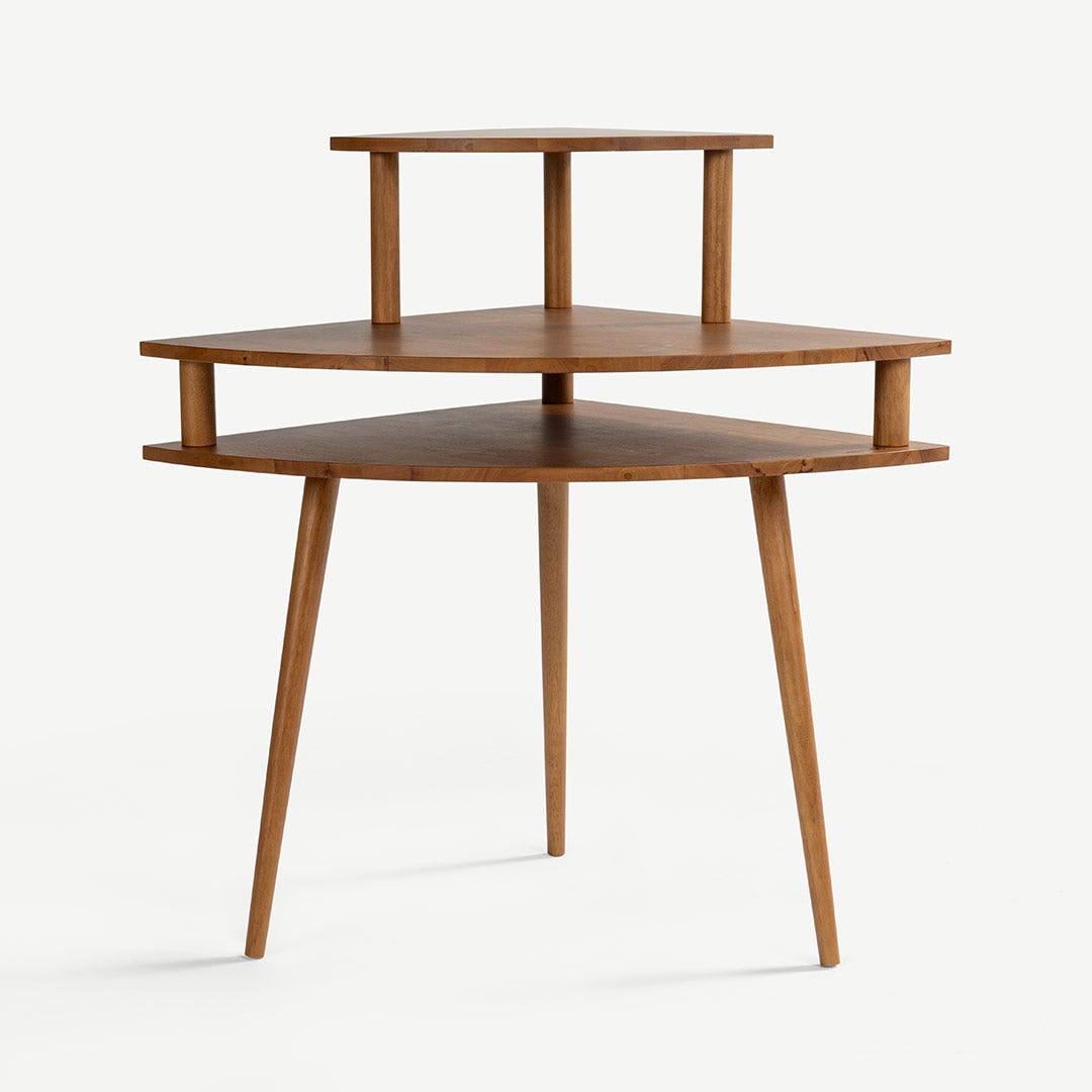 Moniel Corner Desk Natural