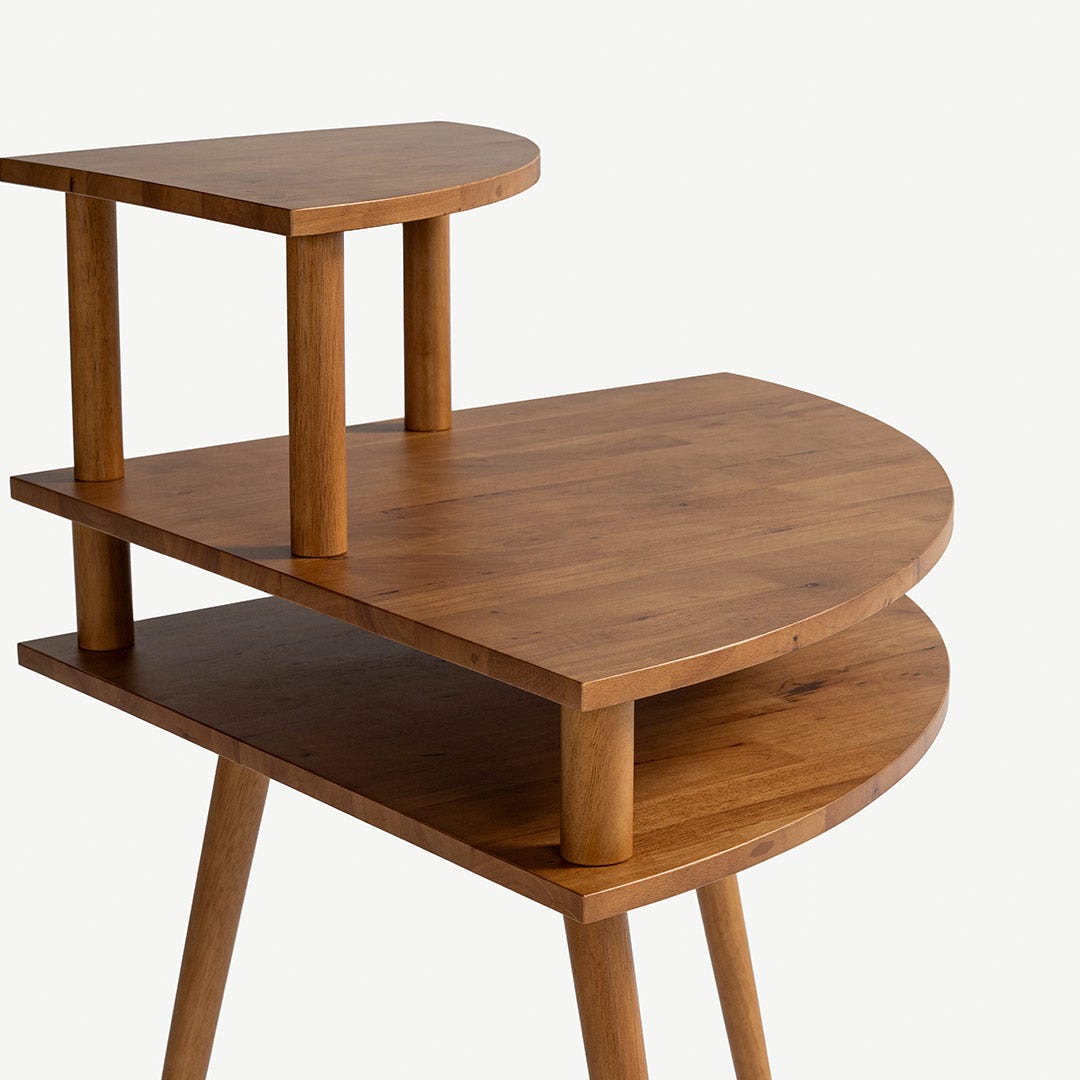 Moniel Corner Desk Natural