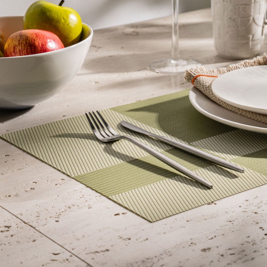 Morel Placemat Pastel Green -45x30cm