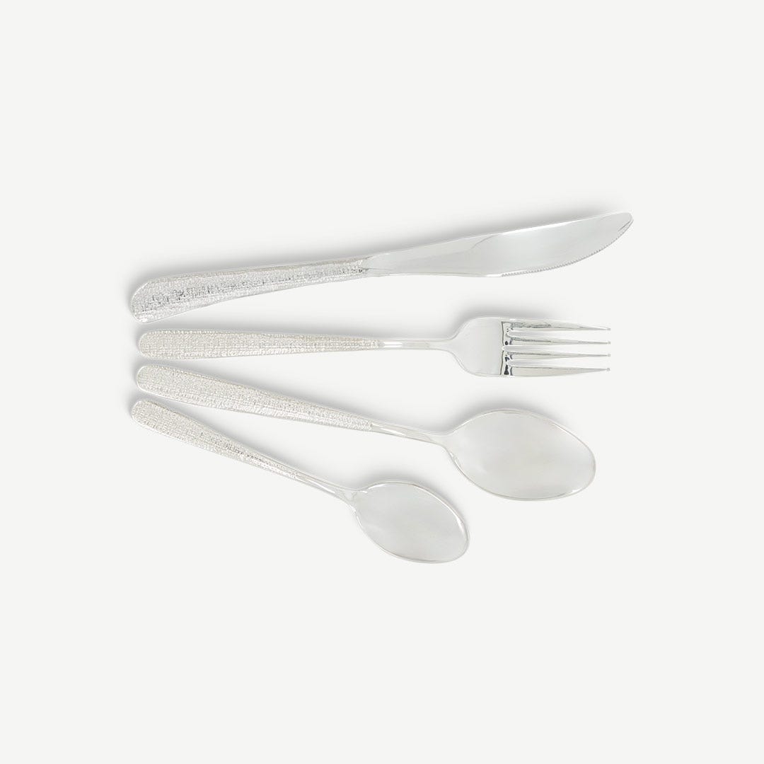 Morlas Cutlery Set of 24 Pcs-Silver