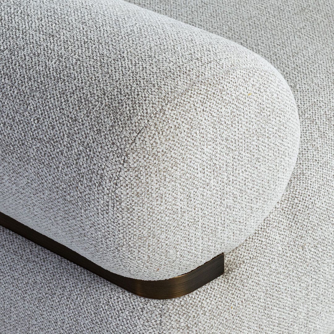 Morlie 1 Seater Sofa Grey