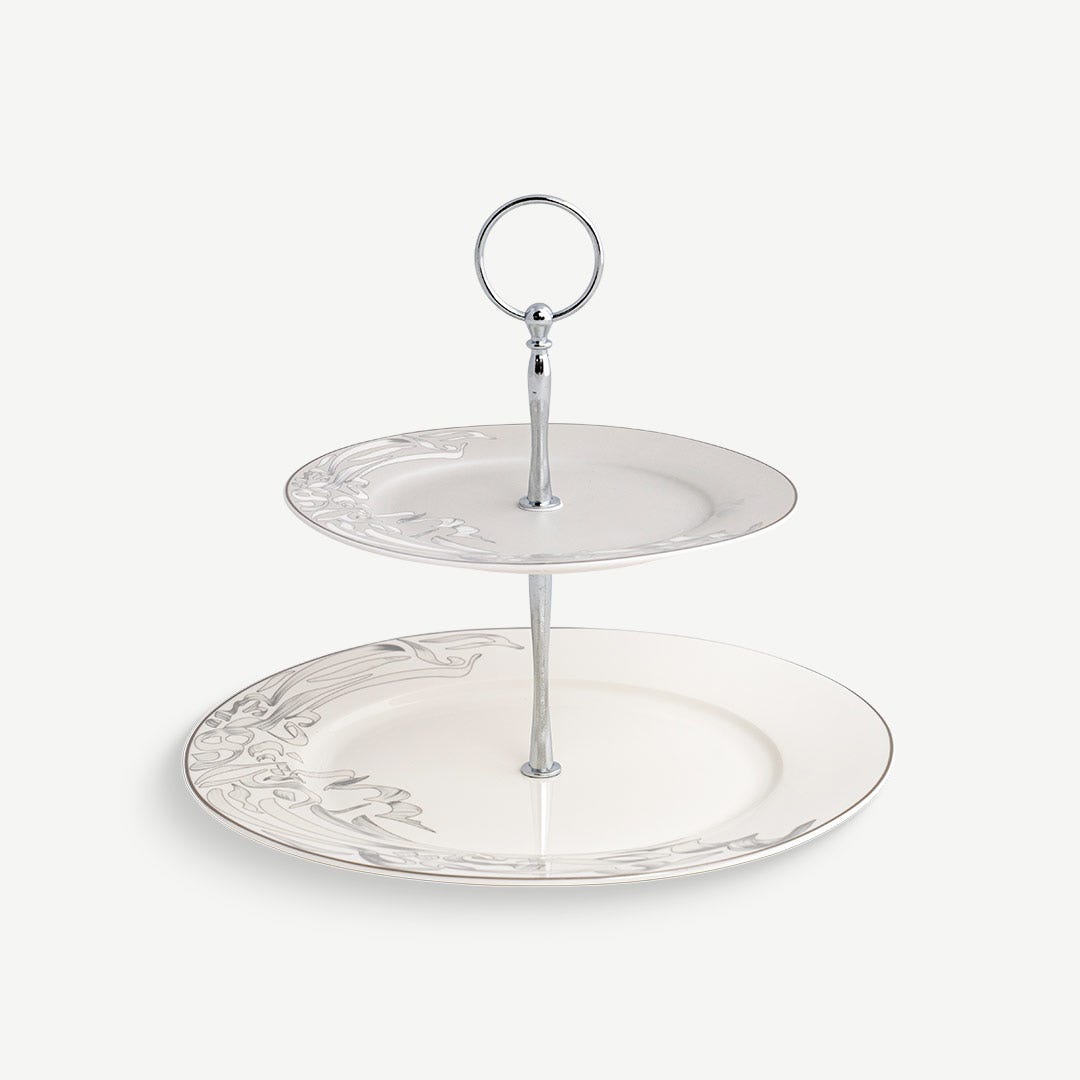 Nabil 2 Tier Dessert Stand - 27x20cm