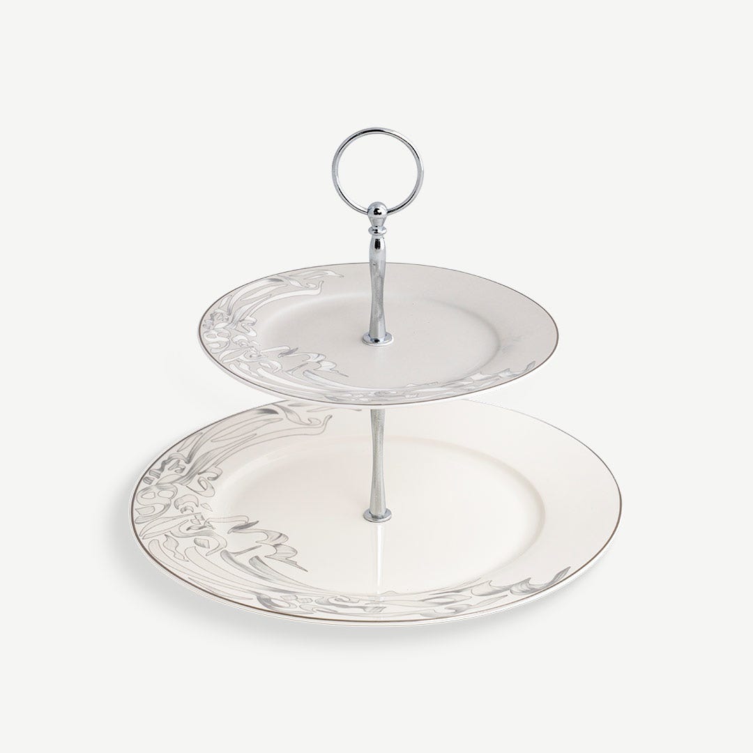 Nabil 2 Tier Dessert Stand - 27x20cm