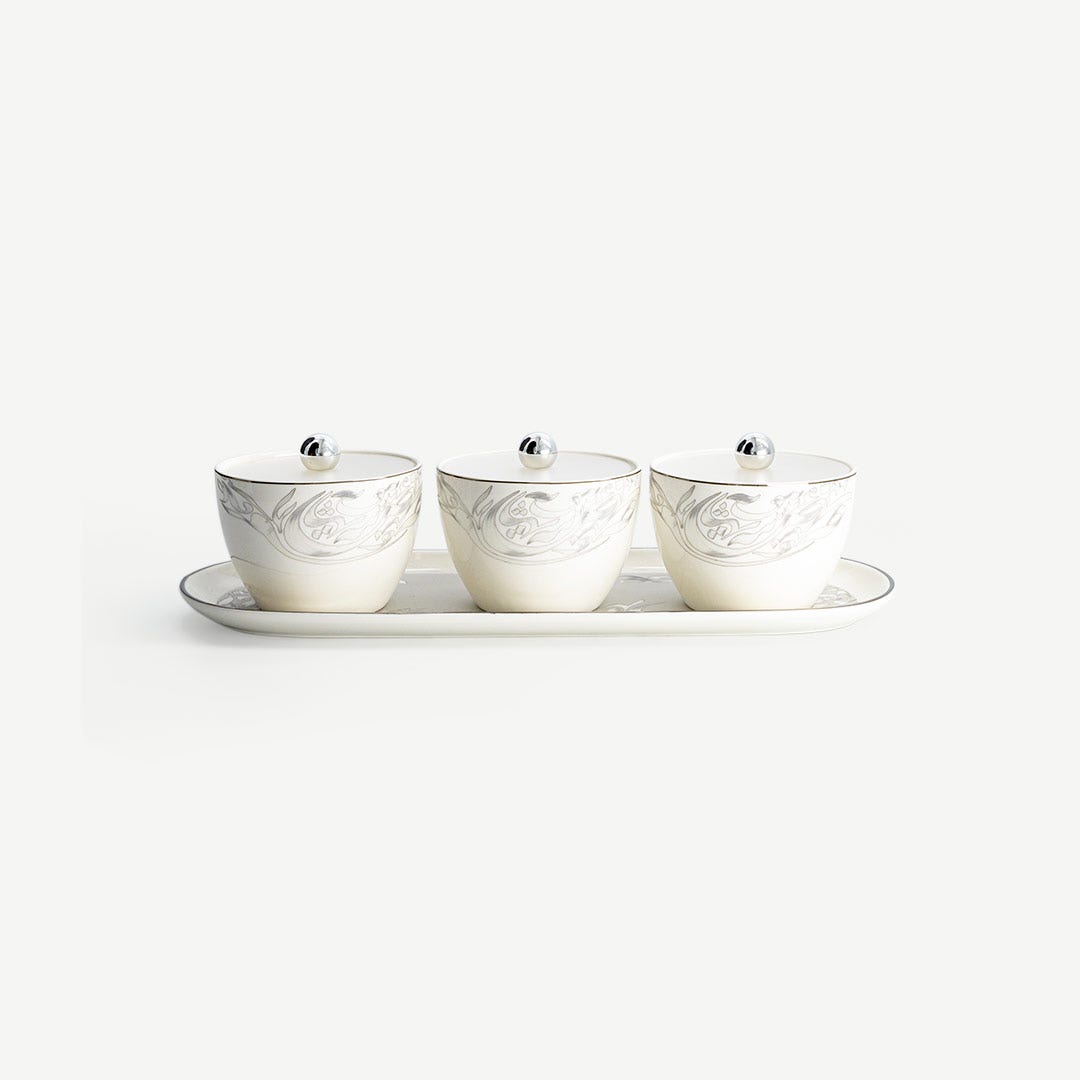 Nabil Snack Bowls With Tray