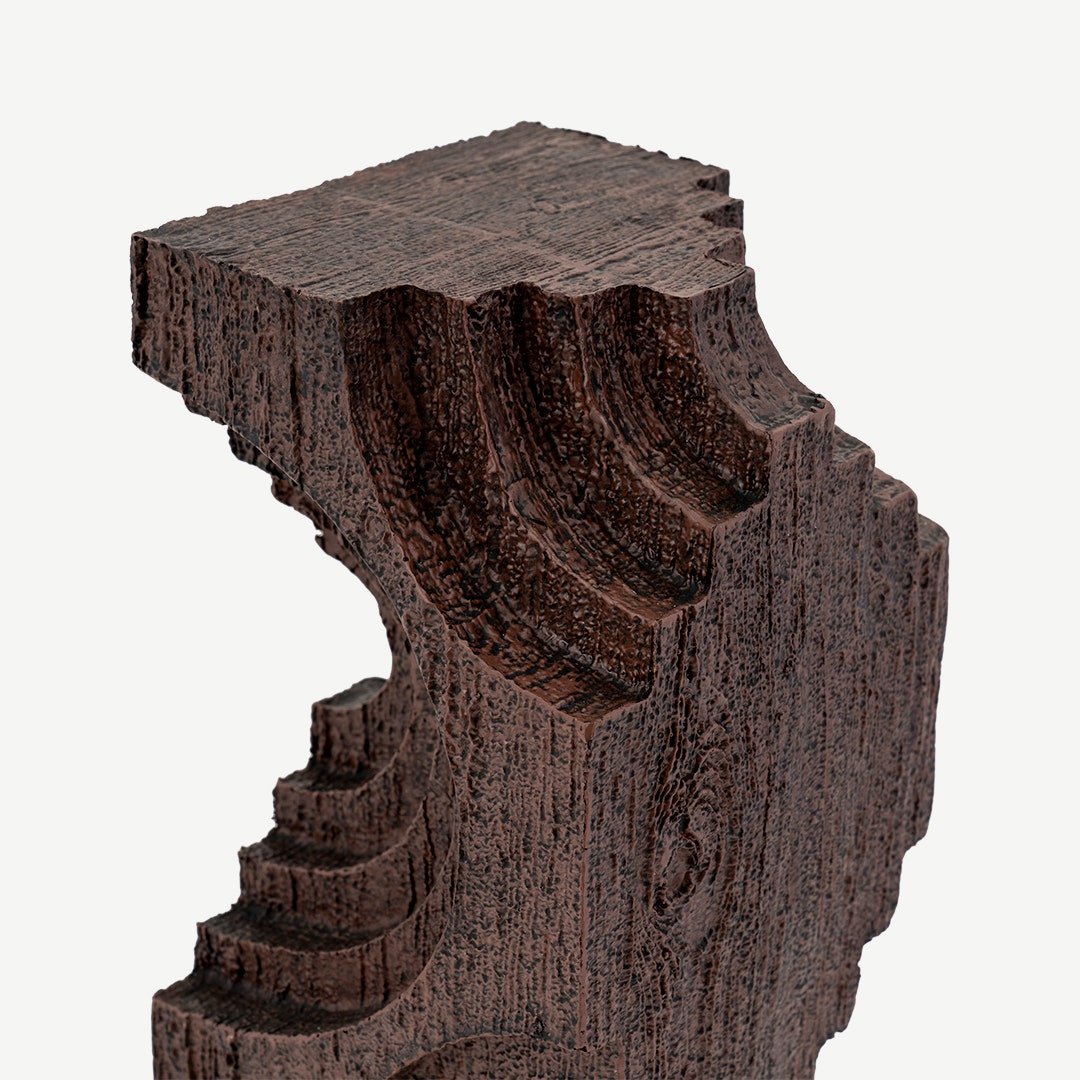 Nadine Abstract Sq.Tree Decor-Brown B