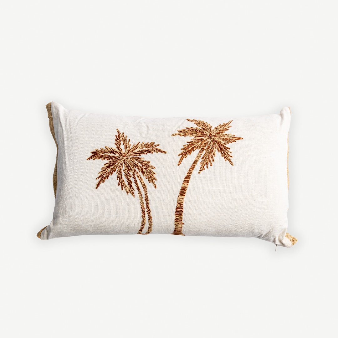 Nahla Embroidered Cushion -35x60cm