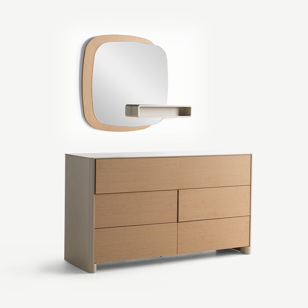 نايلار تسريحة مع مرآة - 140×78 سم