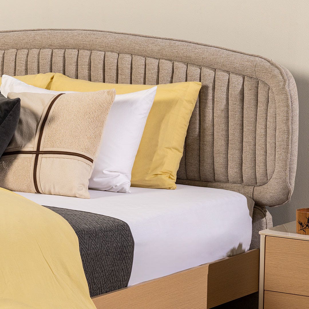 Nailar Queen Bed 160x200cm Multi Color