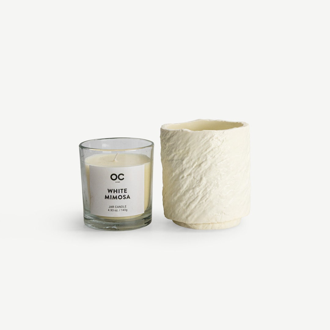 Narlav Jar Candle -White Mimosa