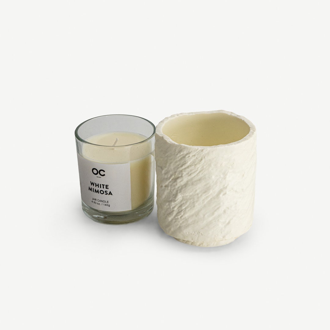 Narlav Jar Candle -White Mimosa