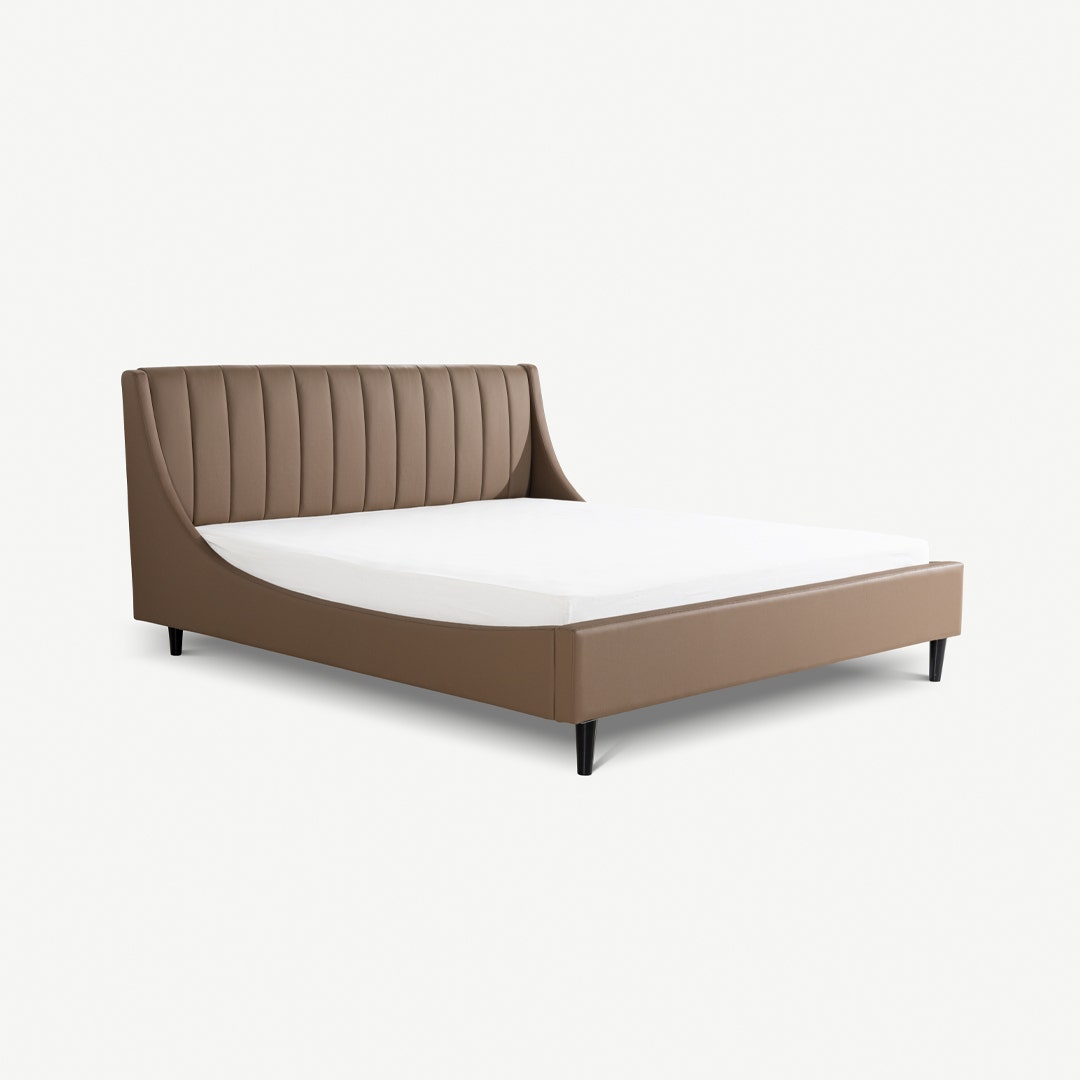 Navio King Bed Brown