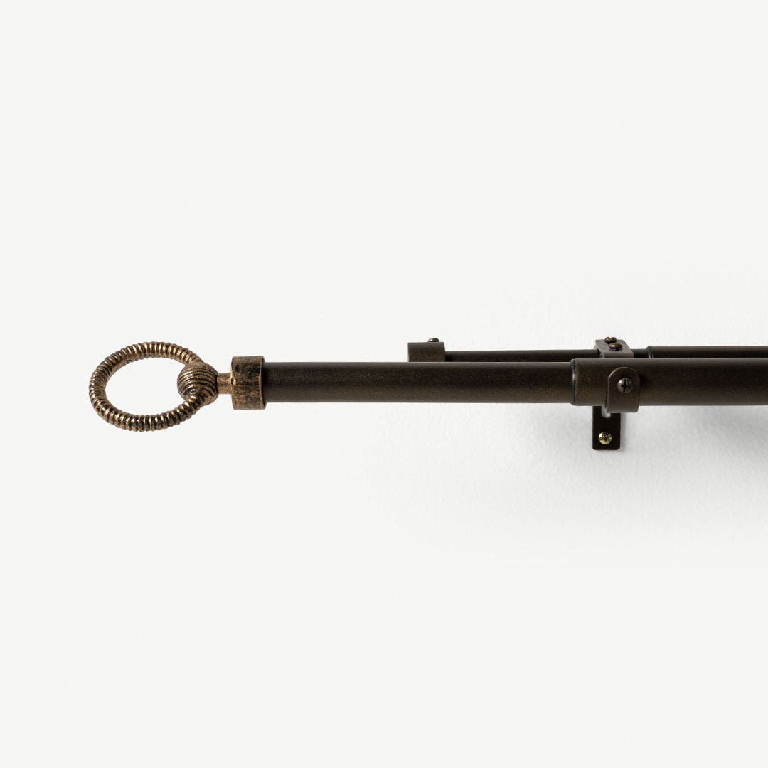 Nemal Double Ext Curtain Rod -150-300cm