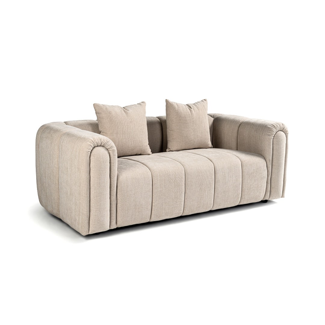 Nerla 2 Seater Sofa Beige