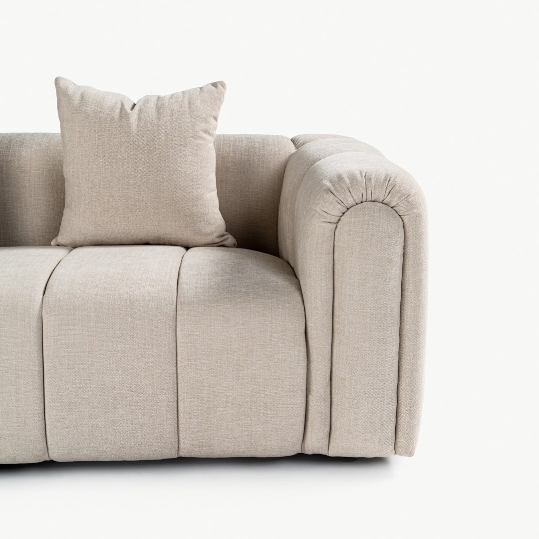 Nerla 2 Seater Sofa Beige