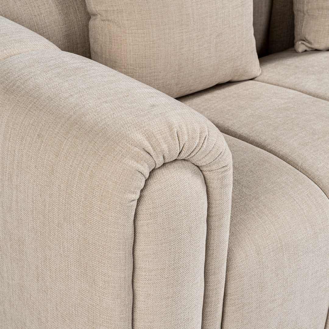 Nerla 2 Seater Sofa Beige