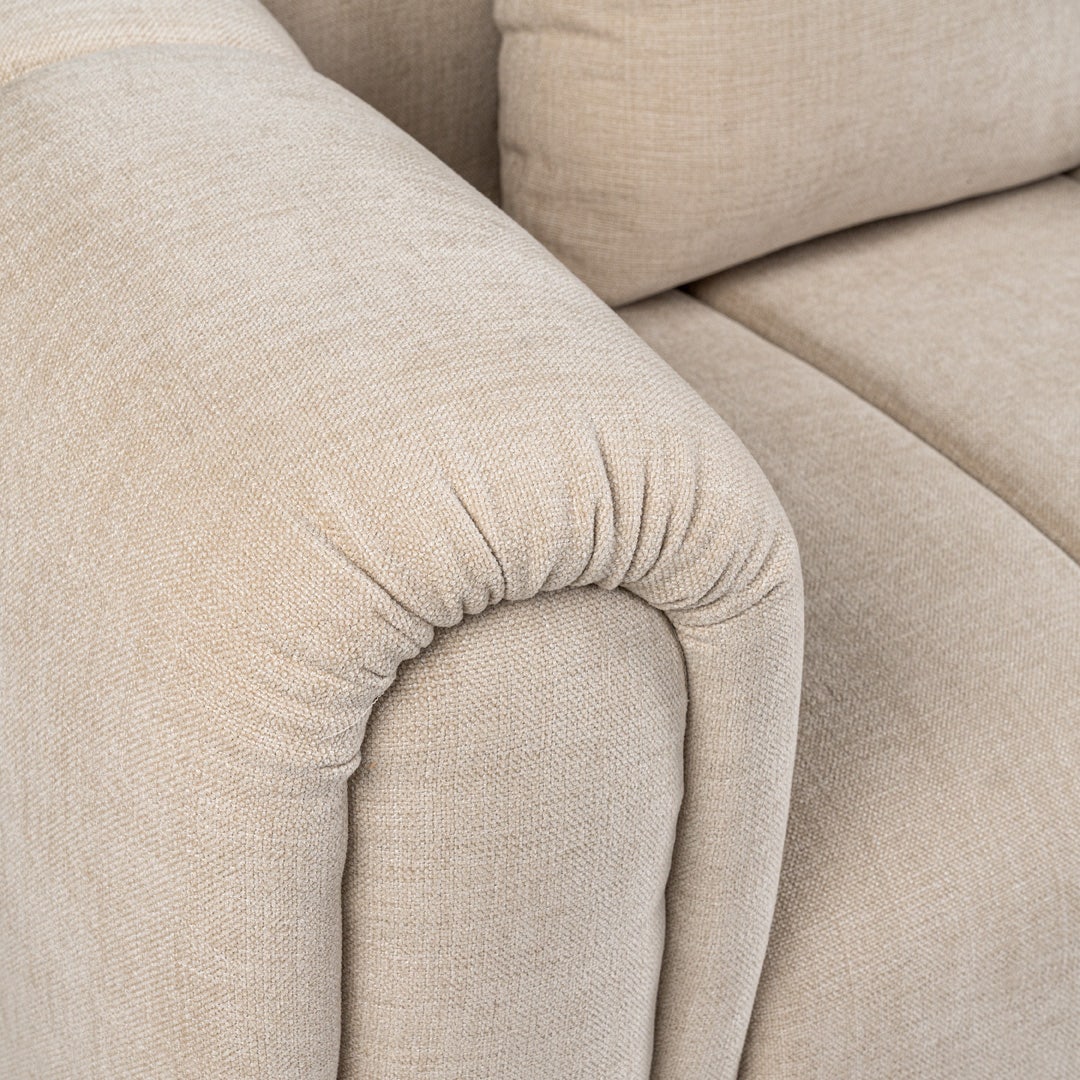 Nerla 3 Seater Sofa Beige