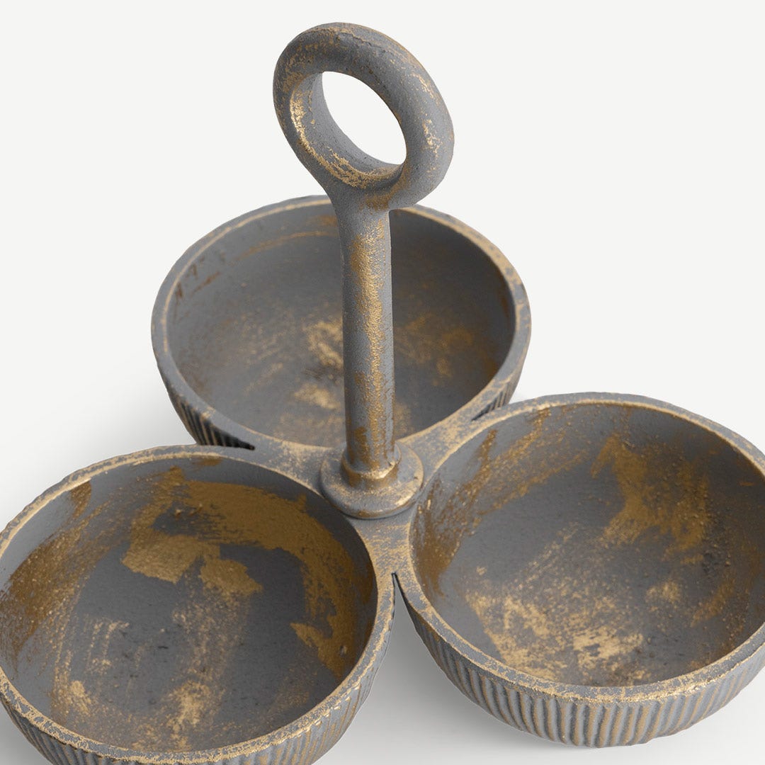 Nerlin Triplet Serving Bowl