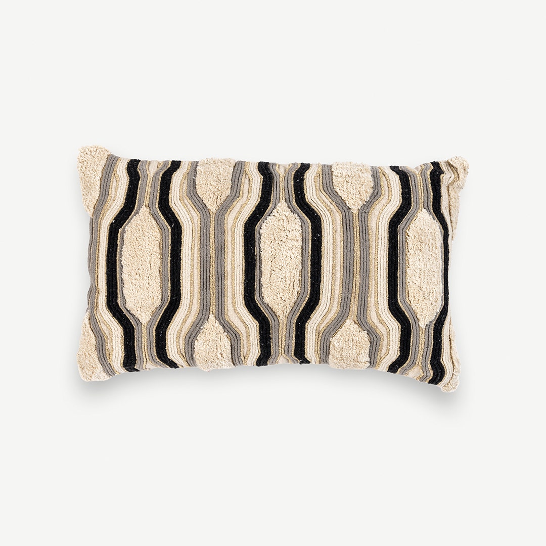 Neva Embroidered Cushion -30x50cm