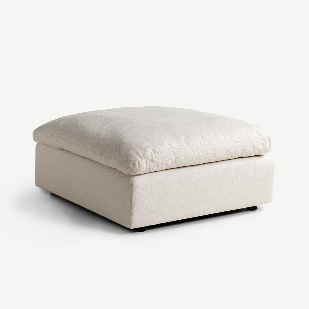 Nevana Ottoman Beige