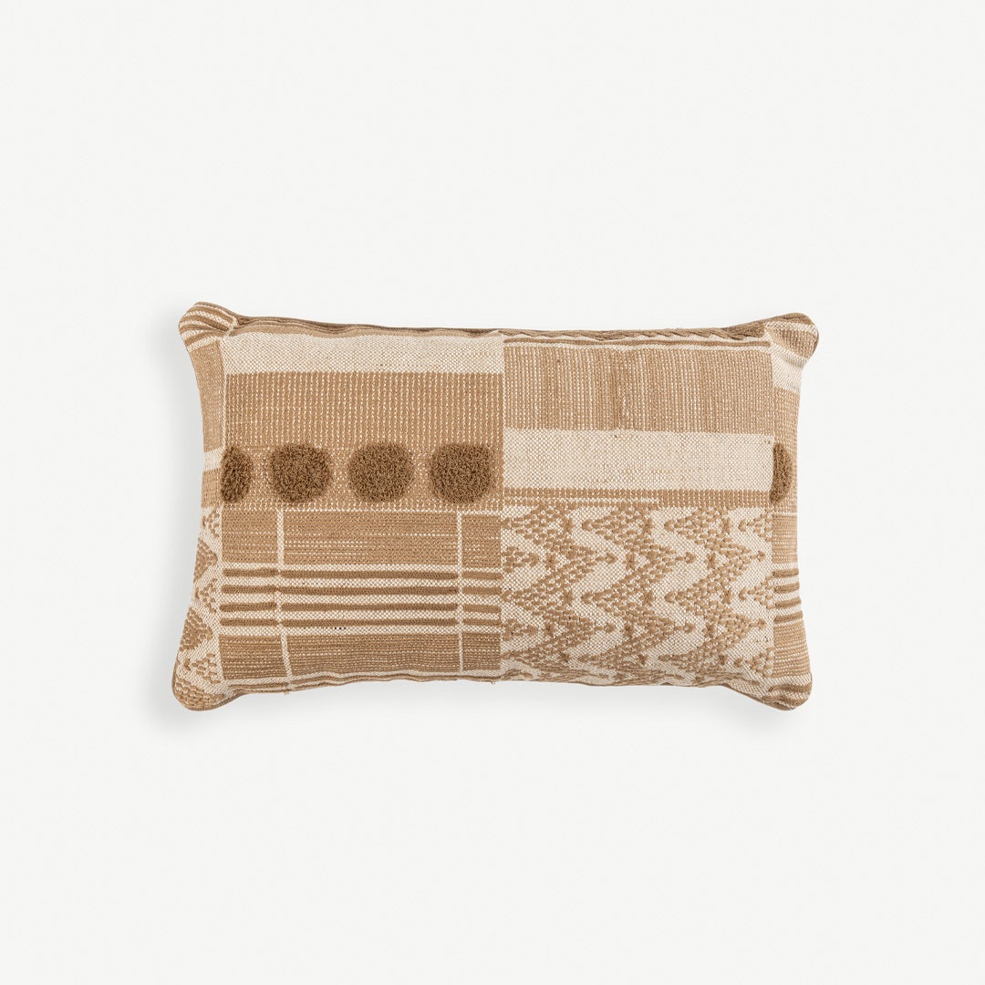 Nisa Embroidered Cushion - 30x50cm