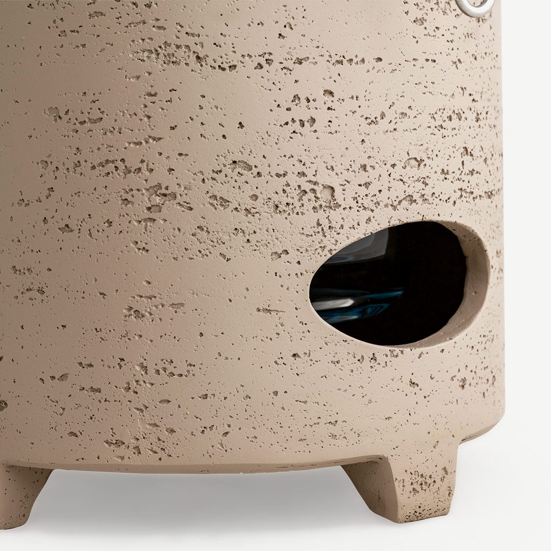 Niya Soup Warmer With Steel Lid-Ecru