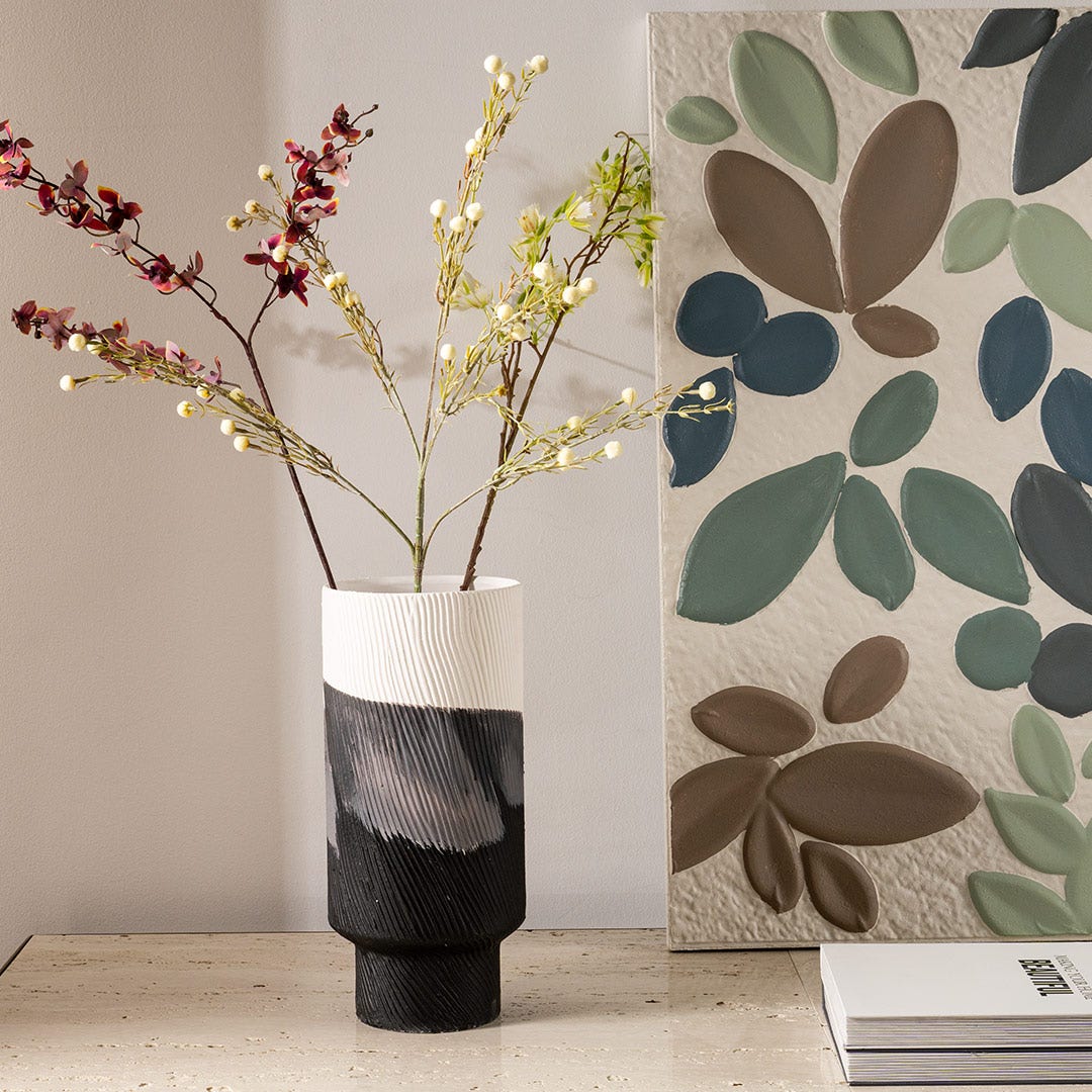 Noelina Hand-Painted Decor Vase