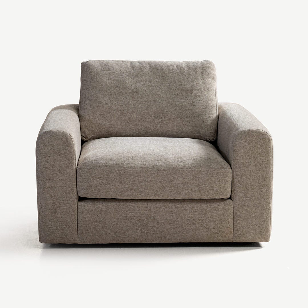 Nolever 1 Seater Sofa Sand