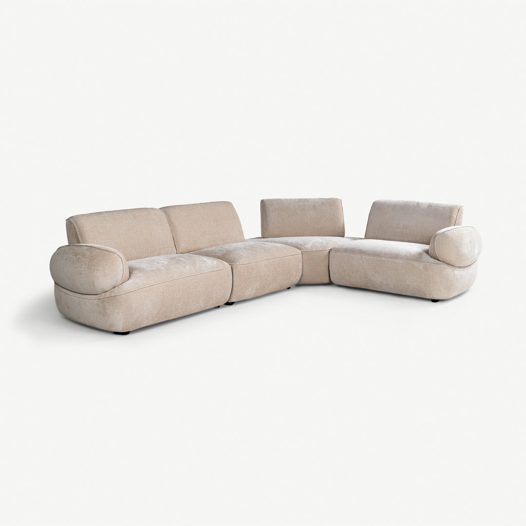 Nolmir Corner Sofa Beige