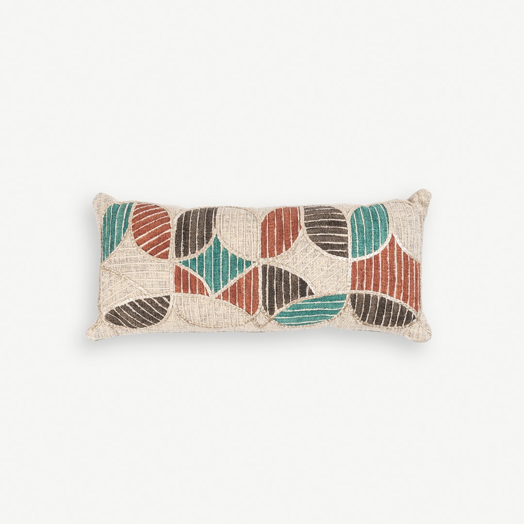 Noral Embroidered Cushion -30x70cm