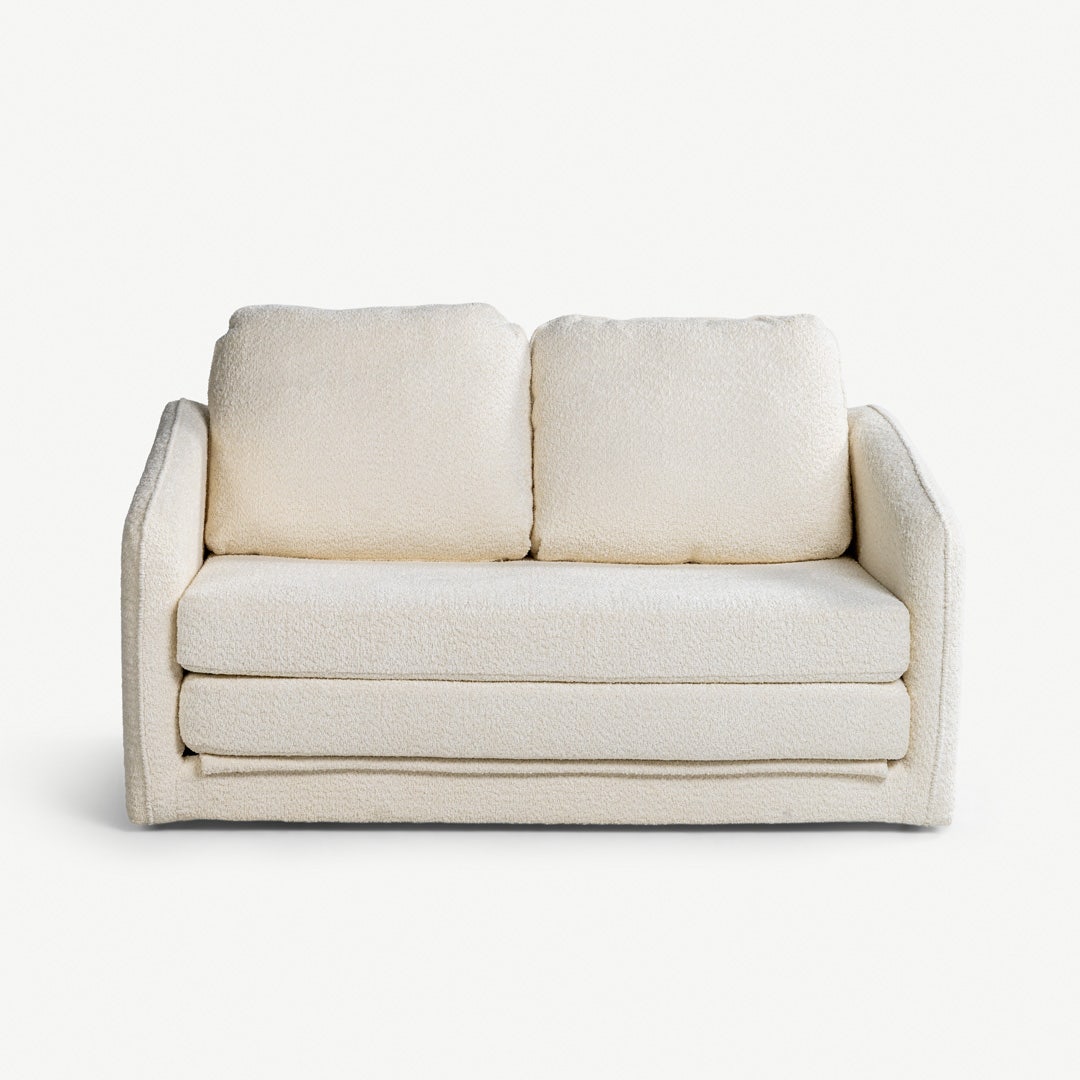 نورام كنبة سرير مقعدين - عاجي