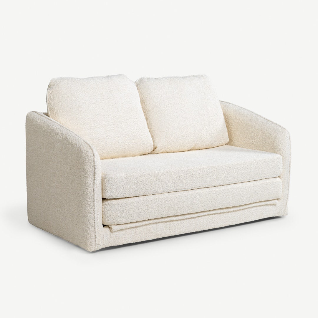 نورام كنبة سرير مقعدين - عاجي