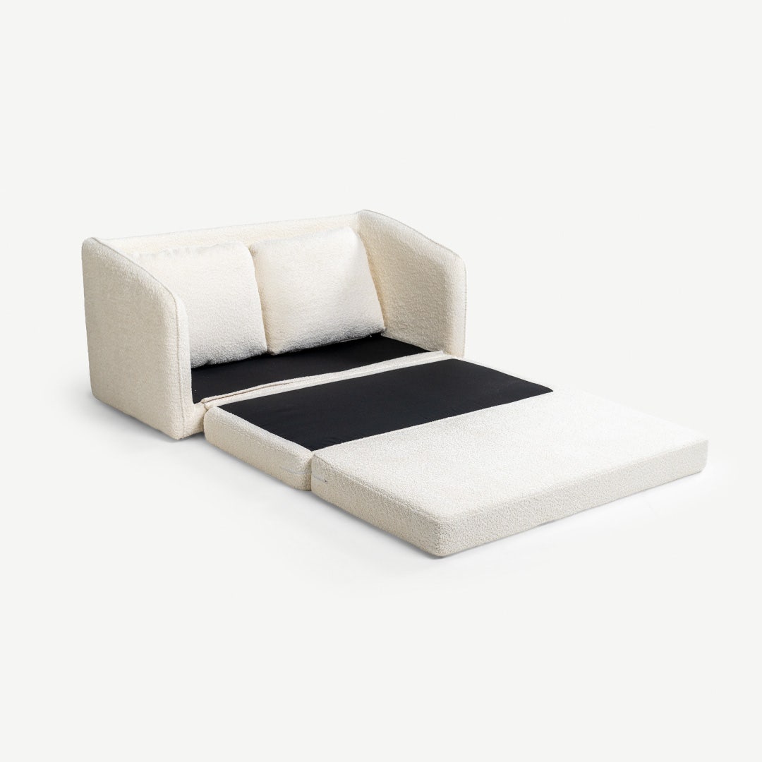 نورام كنبة سرير مقعدين - عاجي