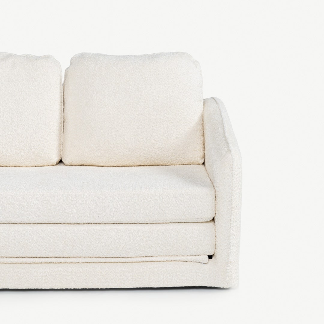 نورام كنبة سرير مقعدين - عاجي