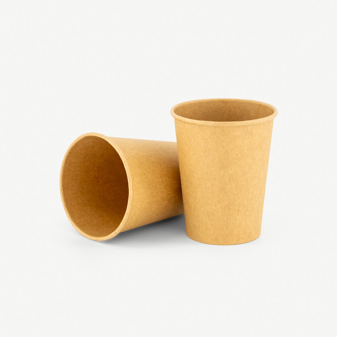 Nuray Kraft Paper Cup Set of 10pcs 250ml