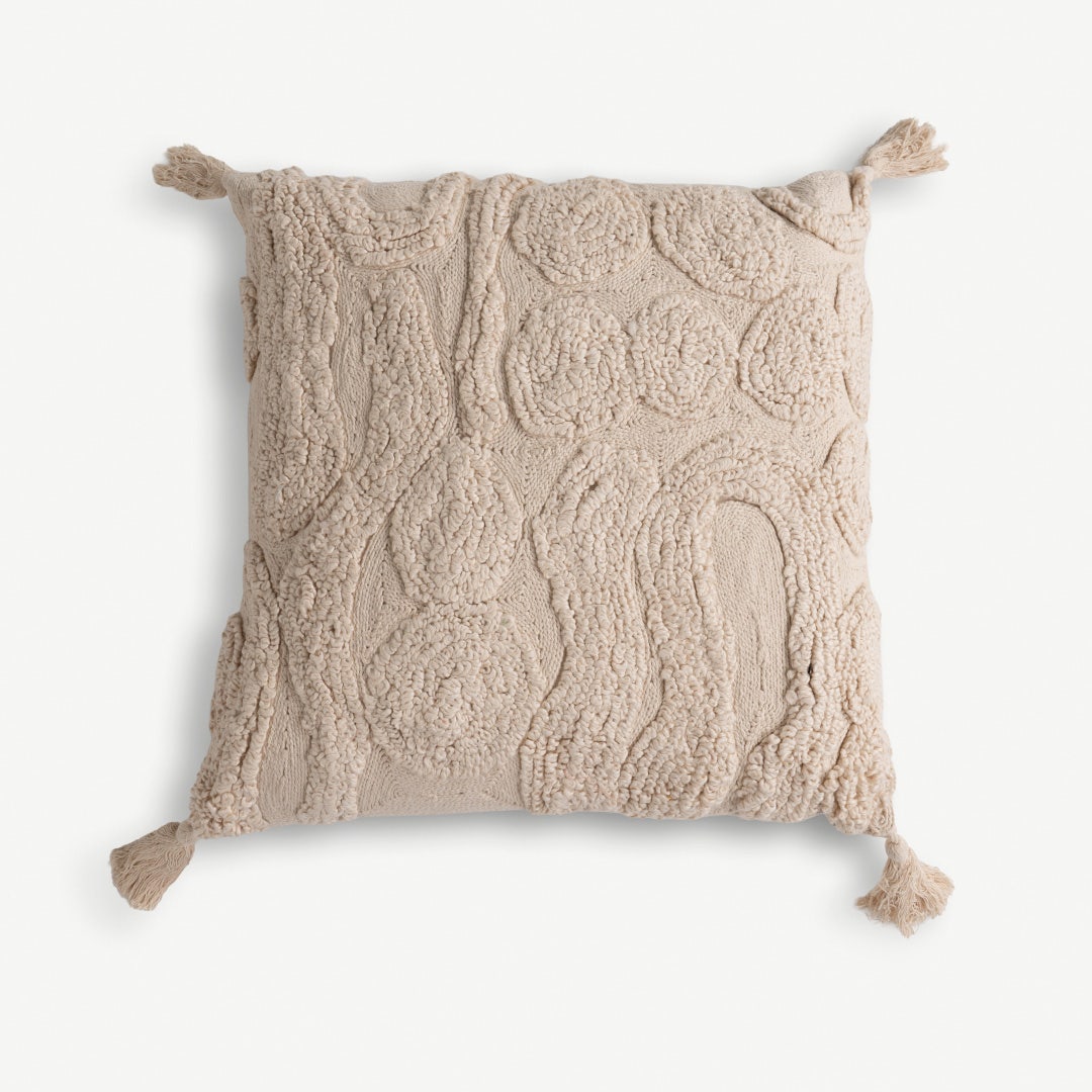 Nuri Tufted Filled Cushion -50x50cm