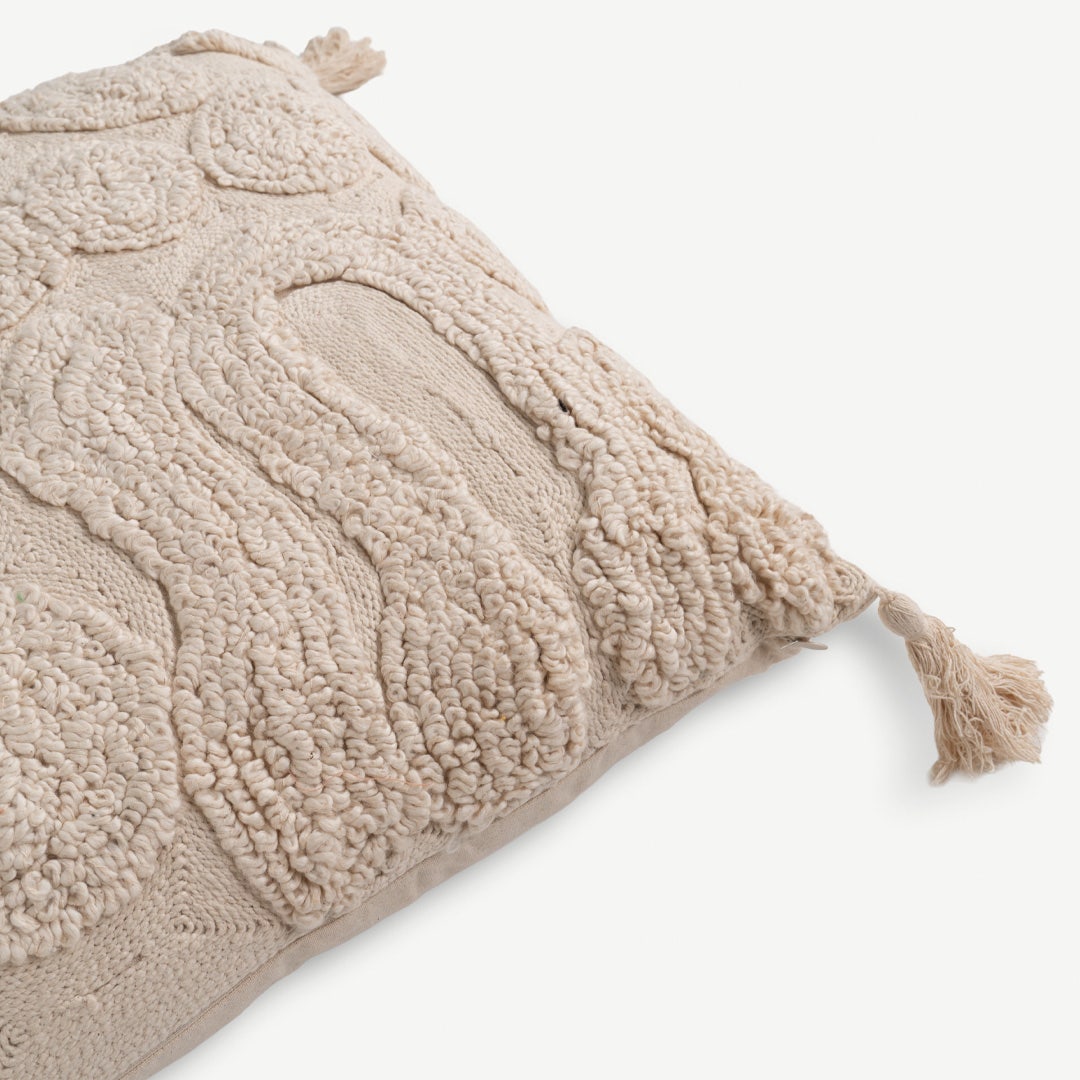 Nuri Tufted Filled Cushion -50x50cm