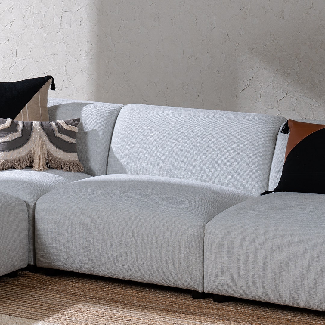 Armless white chair best sale